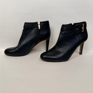 Vince Camuto Black Heeled Ankle Boots